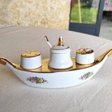 Condiment service - saleron- in Paris porcelain