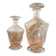 Argental crystal decanters