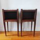 Antique pair of Directoire style bedside tables