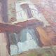 Ancient oil on canvas by S.Ribera. Spanish painting. 81X60 cm. Year 60 70