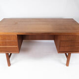 Desk in teak designed by Omann Junior from the 1960s