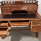 19th century walnut stepped desk