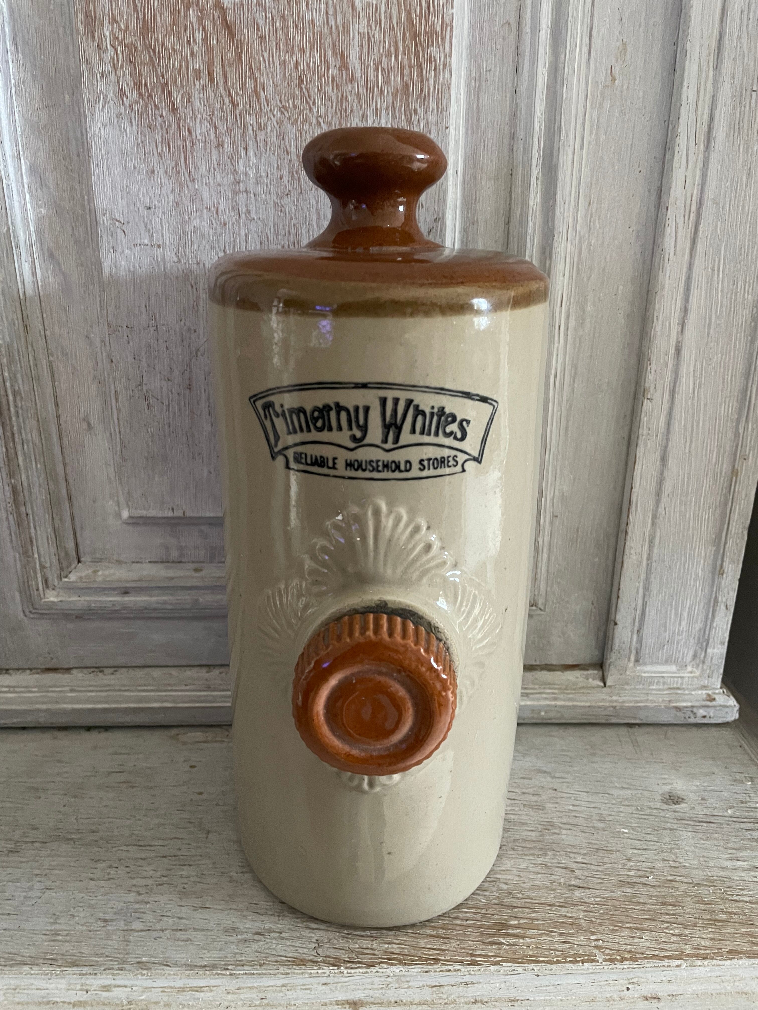 Vintage stoneware bottle