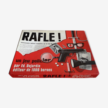 Police game La Rafle - Dujardin Editions 1970