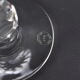 Service de 6 verres à vin et carafe en cristal atelier du cristal
