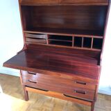 Scandinavian teak secretary desk