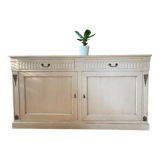 Low sideboard in Chambord style aged beige chambord