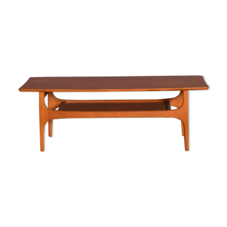 Table basse Jentique en teck des années 1960