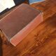 Set of 3 old cardboard suitcases