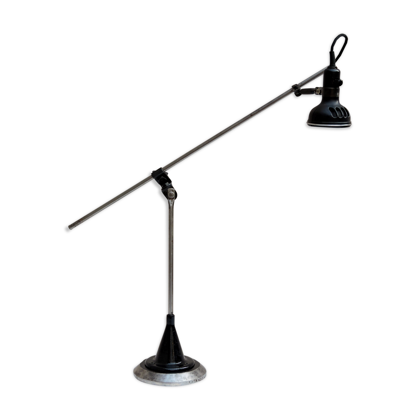 Old Articulated Singer Workshop Lamp Industrial Sewing Machine around 1930