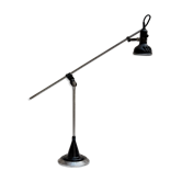Lampe atelier Singer articulée de machine a coudre industrielle vers 1930