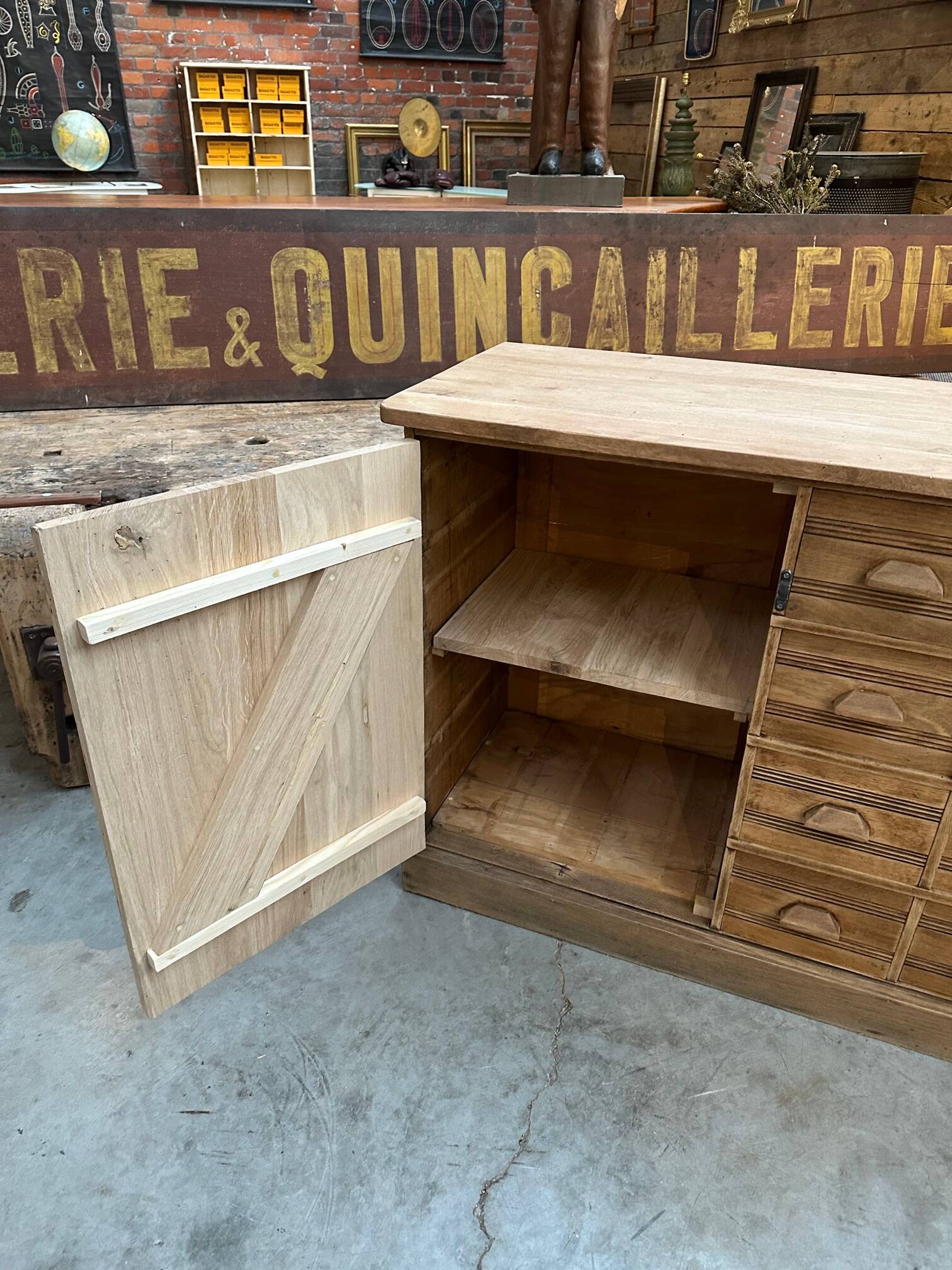 Solid oak professional furniture