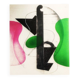 1970s Man Ray Limited Edition Lithograph. Author's signature and Numbered i