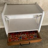 Vintage bedside table