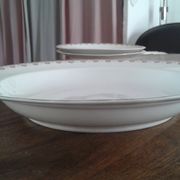 Dish rond creux, porcelain limoges