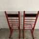 Set of 2 modular stools Errebi Italy from 1980 vintage