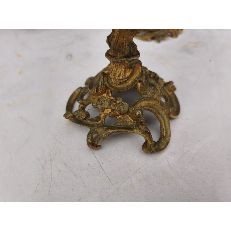 Paire de candélabres en bronze XIXe siècle