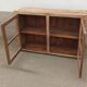 Buffet vitré en bois ancien