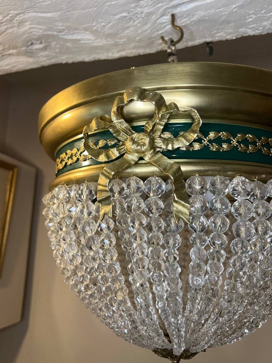 Basket ceiling light