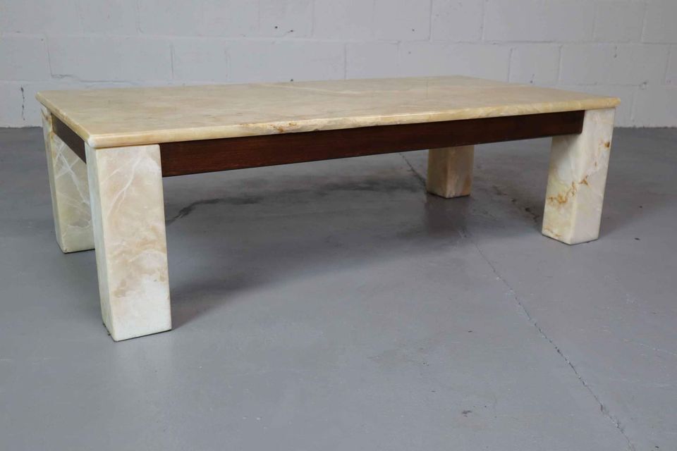 Vintage marble coffee table