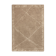 Tapis berbere 150 x 200 cm marron motif ecru