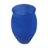 Luminarc 21cm blue glass vase