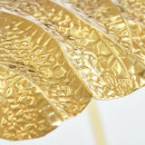 Lampe Rhubarbe en laiton par Tommaso Barbi 1970