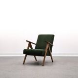 Mid Century Easy Chair Model B - 310 Var in Light Green Buckle