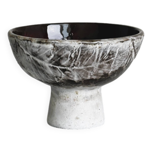 coupe sur pied en céramique