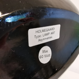 Art glass table lamp designed by Michael Bang, manufactured by Holmegaard in Denmark 1973-1976