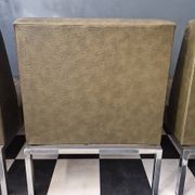 Ensemble suite de 3 chauffeuses fauteuils Vintage