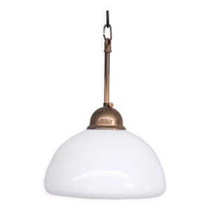 Suspension en verre opalin