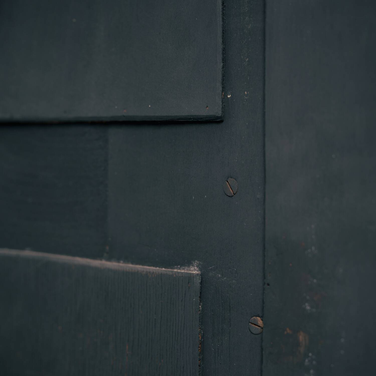 Arts crafts parlour glass display cabinet black ebonised chippendale england