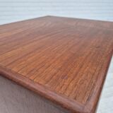 1960s, Danish office cabinet, original condition, teak wood, sliding doors, drawers inside.