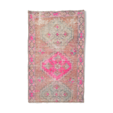 Handmade Faded Color Turkish Door Mat Rug
