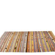 Tapis bohème multicolor en laine, charme artisanal d’Anatolie, 138x226Cm