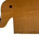 Mid century Modern wood elephant table lamp, Italy circa 1960s