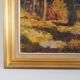Painting „The Autumn Forest”, Scandinavian design, 1960s