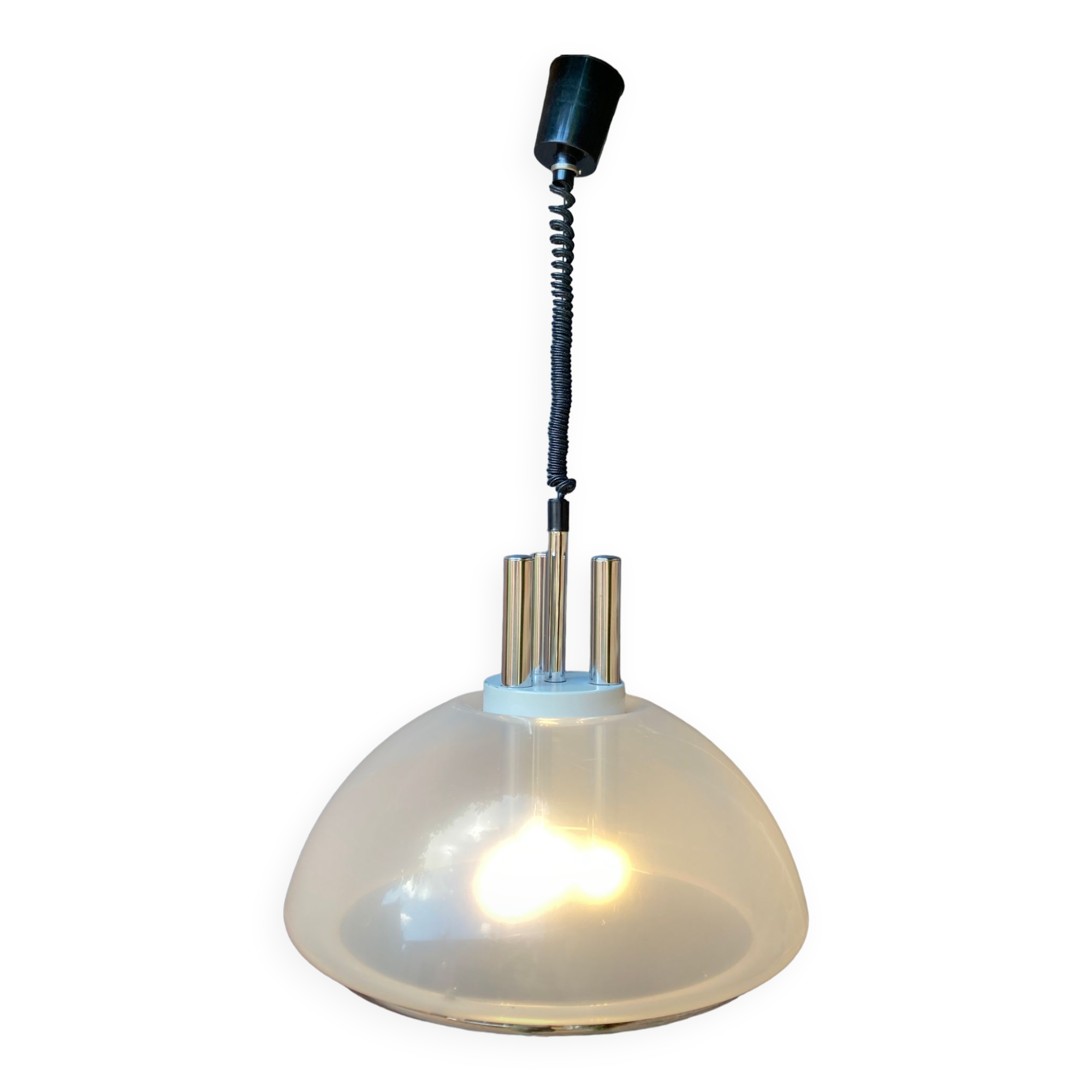 Vintage Italian suspension in rise and down