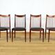 4 Danish Rosewood Chairs from Rio Arne Vodder 1960