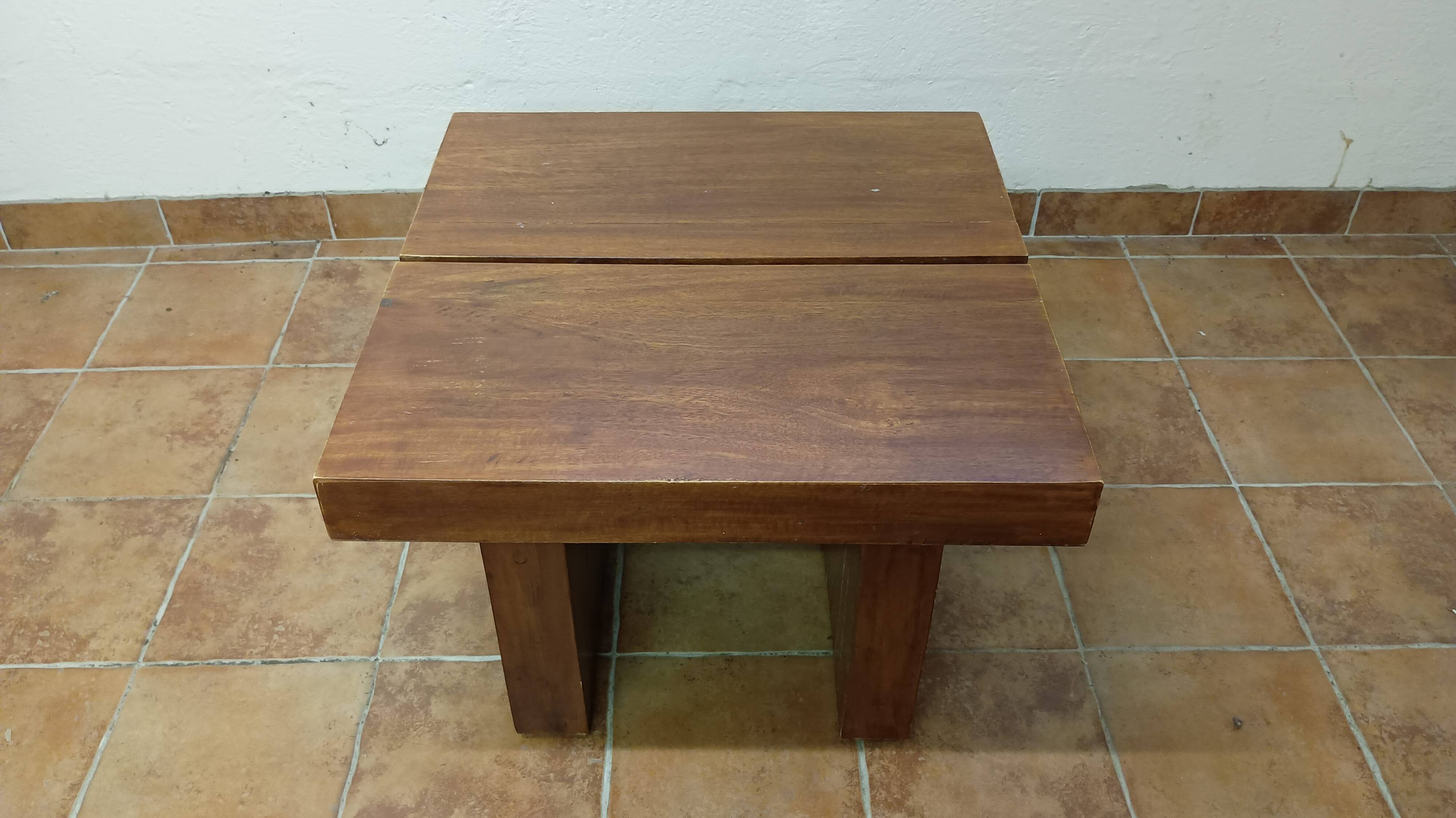 Brustaliste solid wood side table