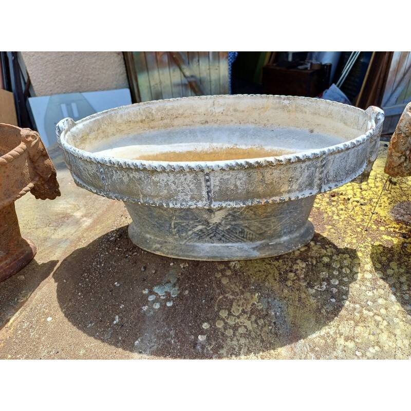 5 cast iron planters from 1900: Charleville - Mézières