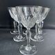 6 port glasses stamped Baccarat - Service Austerlitz