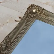 Large Bevelled Wall Mirror Ornate Vintage
