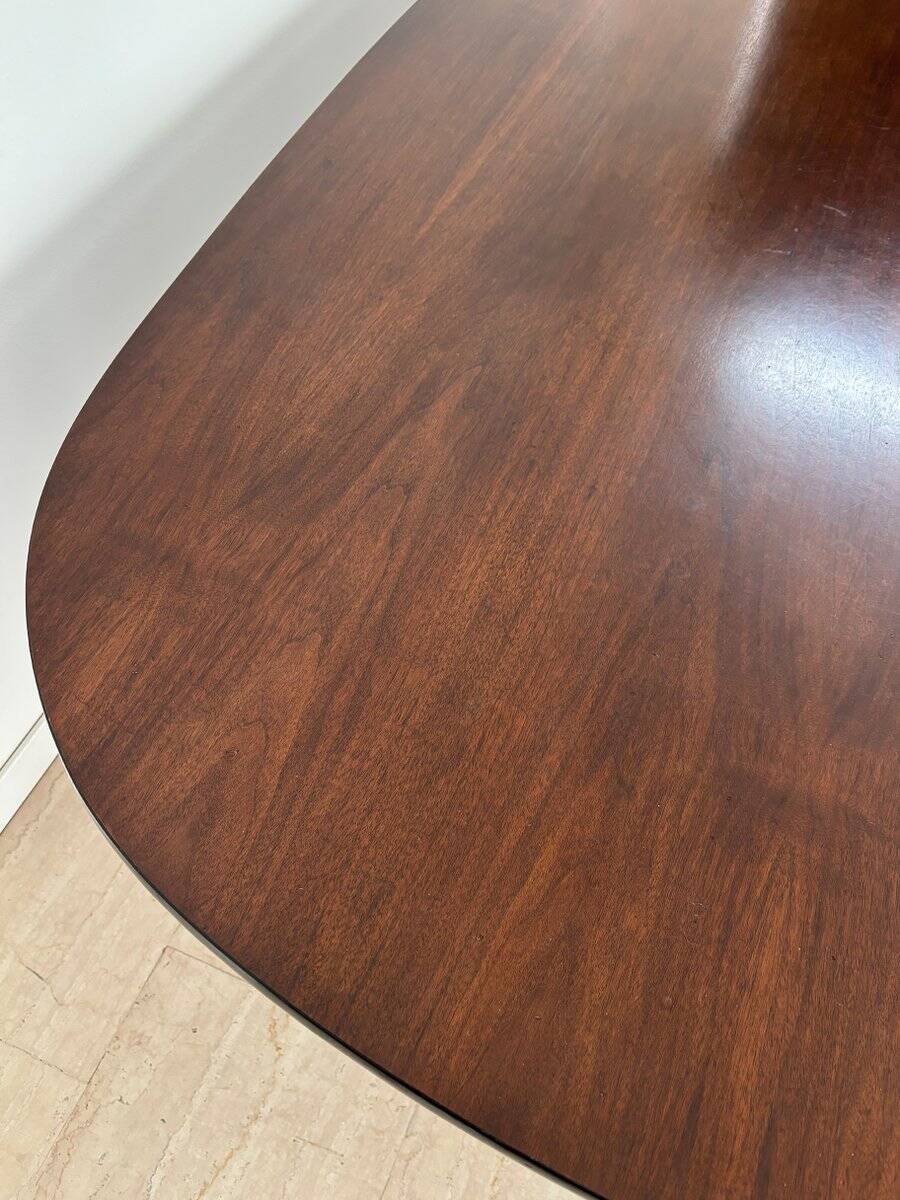 Large Wood and Aluminum Table by Charles & Ray Eames for Herman Miller, 1960s