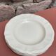 Set of 4 ivory gadroon soup plates Digoin Sarreguemines