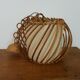 Hanging lamp wicker