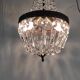 Hot air balloon chandelier and grapevines 2 lights