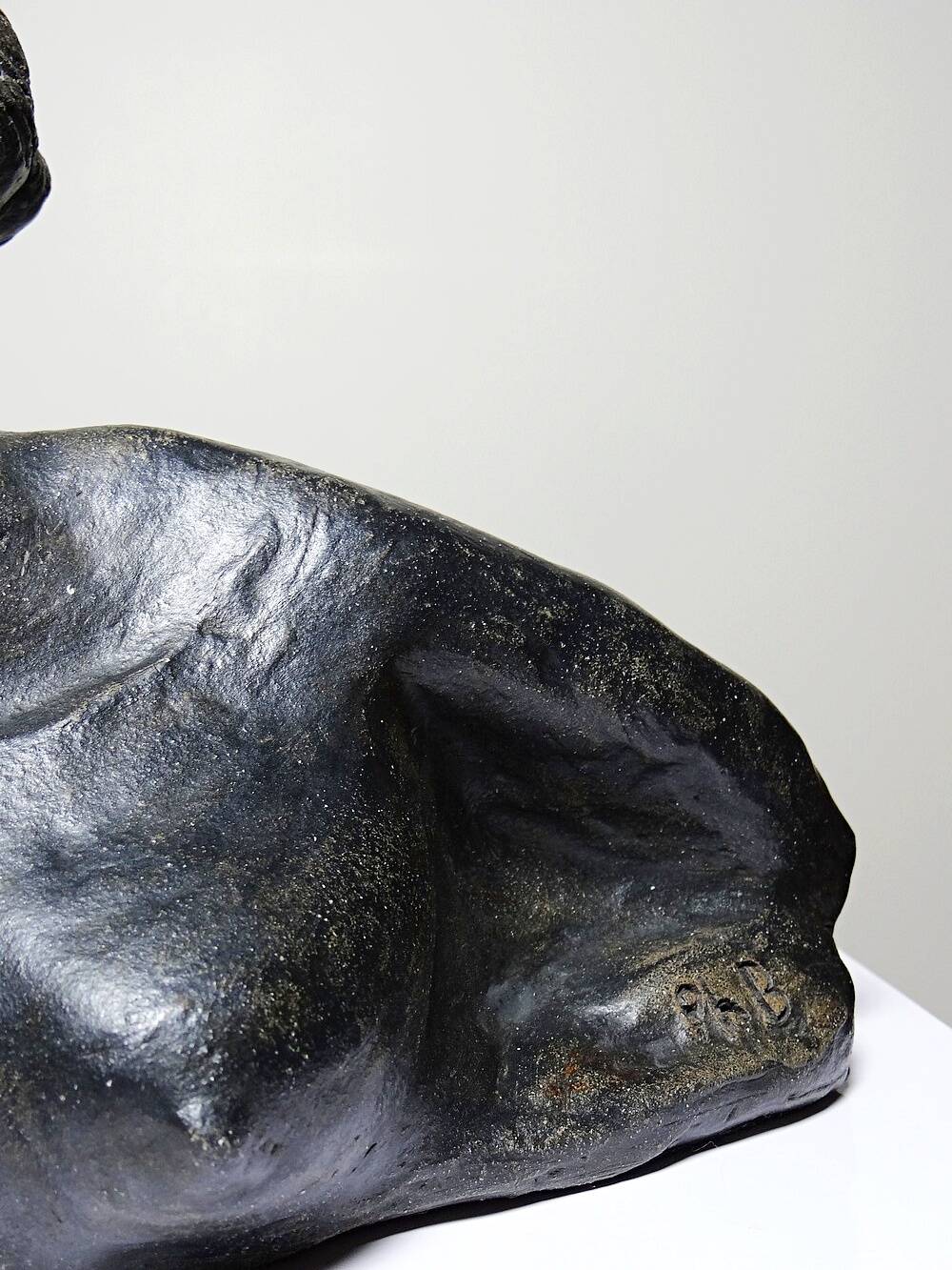 Buste de femme céramique XXe artisanat d'art à identifier