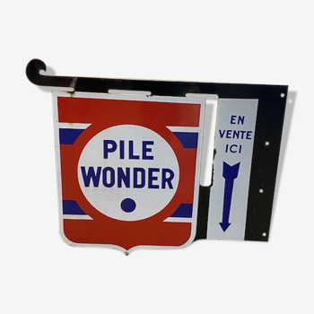 Enamelled plate Wonder Batteries